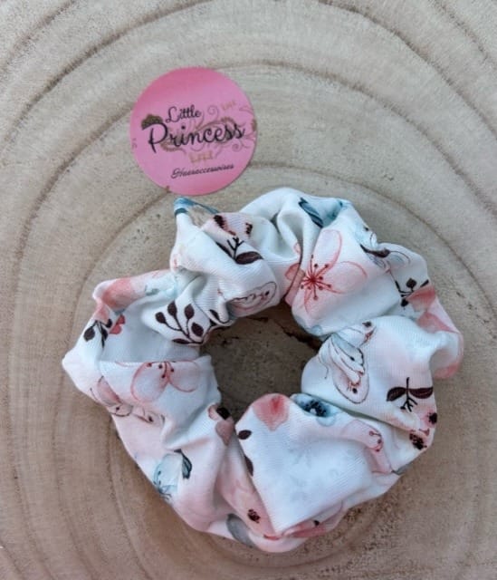 Scrunchie Butterfly Flowers