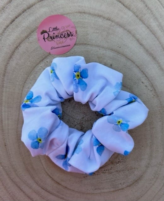 Scrunchie Vergeet-me-nietje