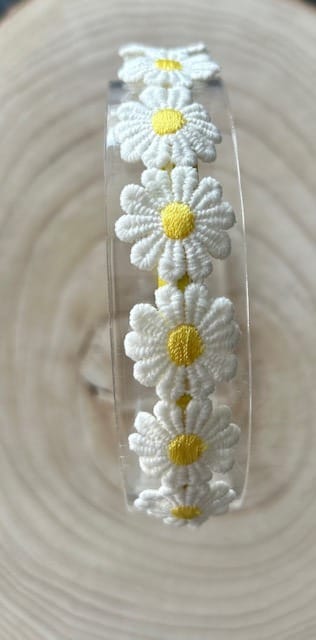 Daisy Diadeem Wit/Geel