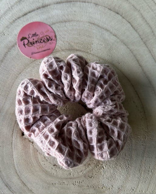 Scrunchie Wafel - Old Rose