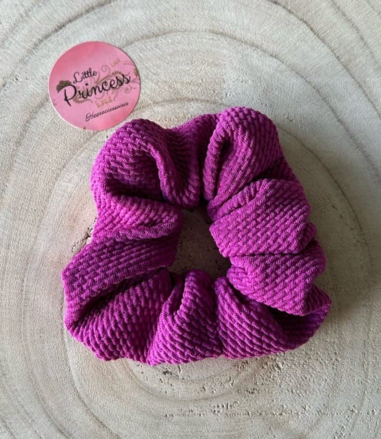 Scrunchie Bullet - Magenta Purple