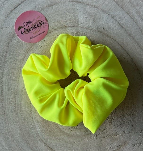 Scrunchie Swimpool - Neon geel