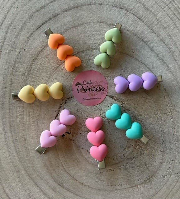 Clip Pastel Hartjes