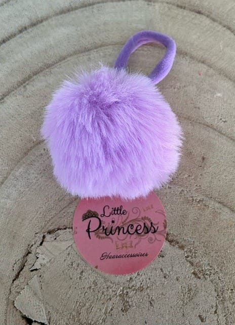 Pompon Fluffy Lila