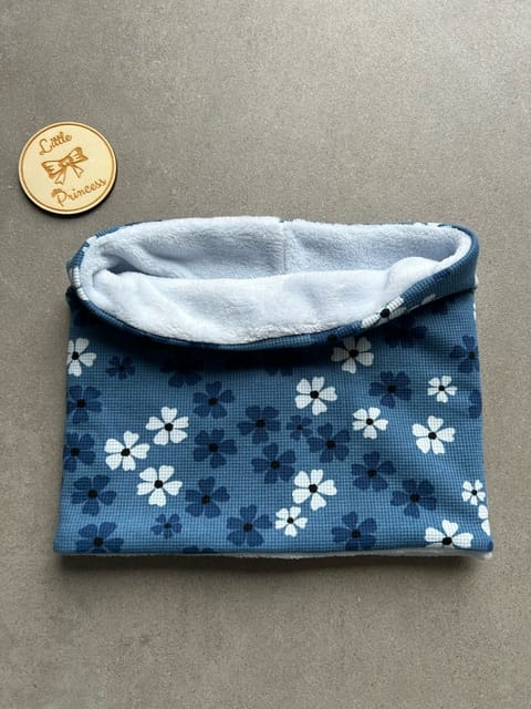 Snood - Blue Flowers
