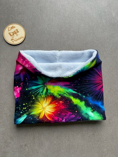 Snood - Fireworks flowers