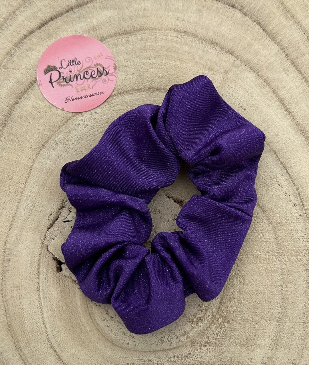 Scrunchie Shiny Purple