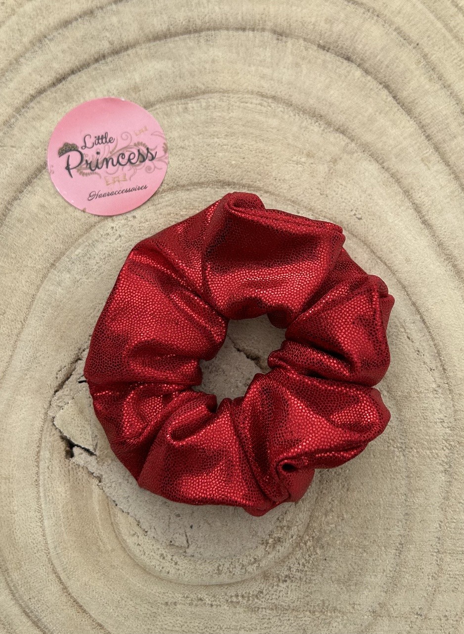 Scrunchie Mystique Foil Red