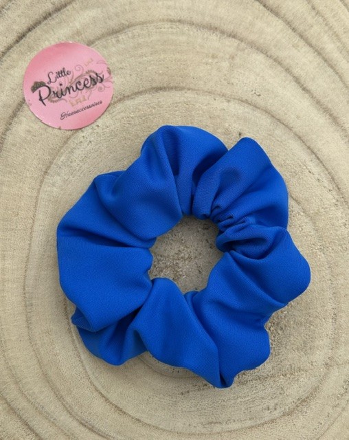 Scrunchie Kobalt blauw